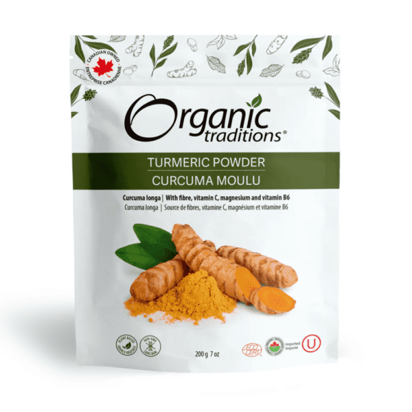 🍁 Organic Traditions Turmeric Powder - 200g