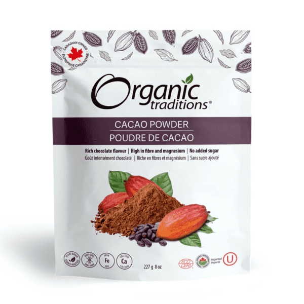🍁 Organic Traditions Cacao Powder  227g