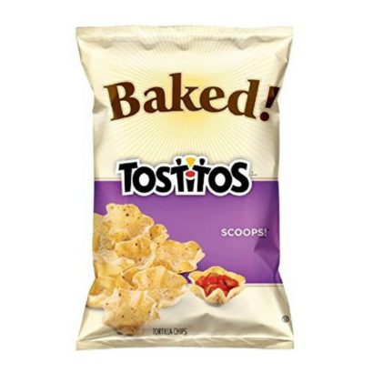 Snack Sized Bag of Tostitos Baked Scoops