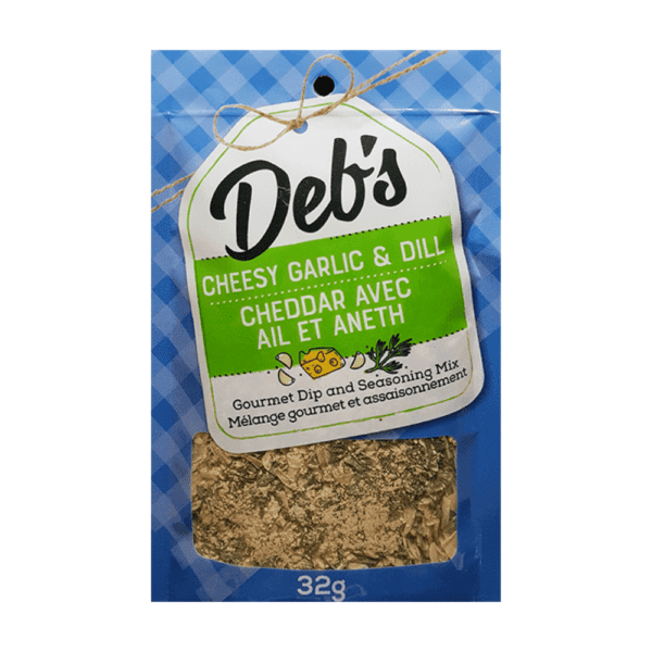 🍁 Cheesy Garlic & Dill, 32g packet