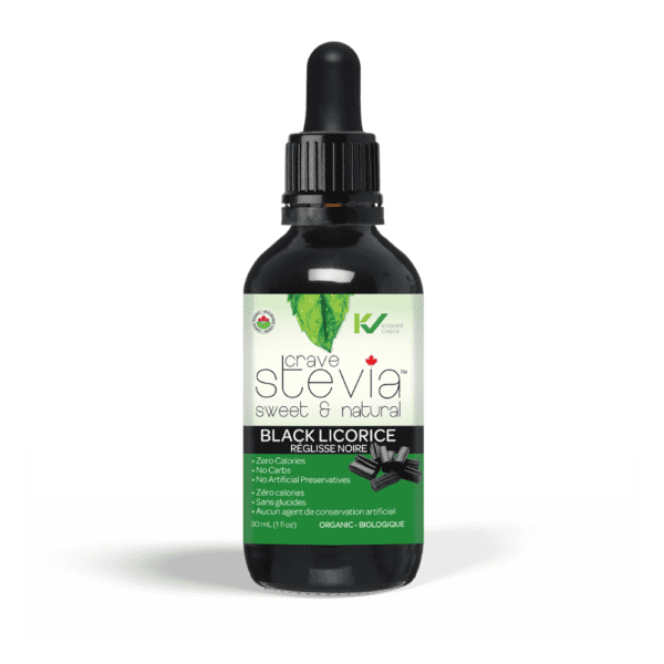 🍁 Black Licorice Stevia Drops, 30ml