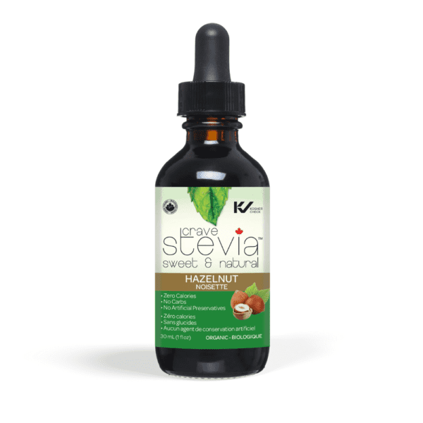 🍁 Hazelnut Stevia Drops, 30ml