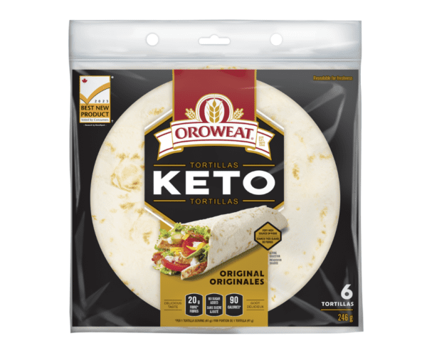 🍁 Oroweat Keto Tortillas, 6 tortillas