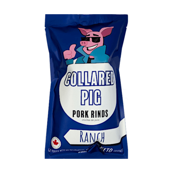 🍁 Collared Pig Pork Rinds - Ranch, 50g
