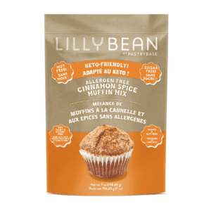 LillyBean Keto-Friendly Muffin Mix - Cinnamon Spice, 198g