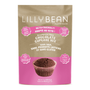 LillyBean Cupcake Mix Keto-Friendly - Chocolate, 198g