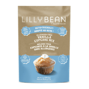 LillyBean Cupcake Mix Keto-Friendly - Vanilla, 198g