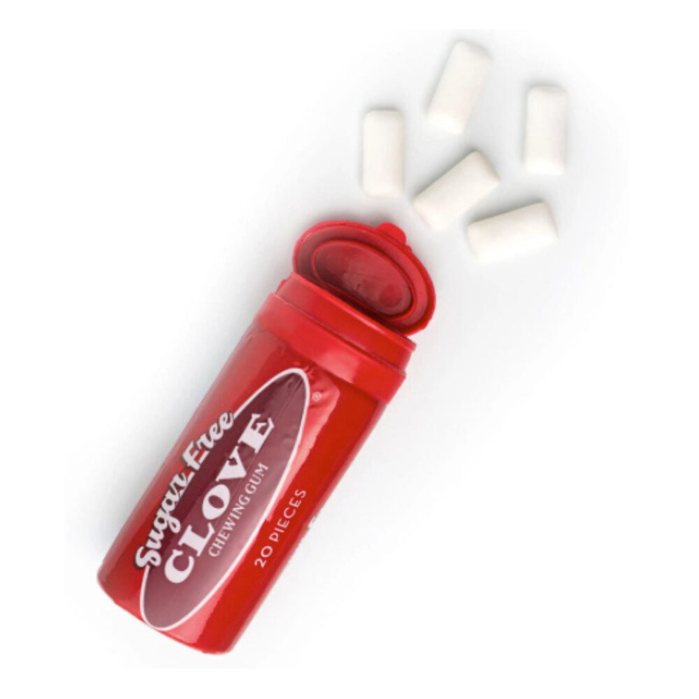 Sugar Free CLOVE Chewing Gum, 20 pieces