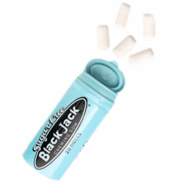 Sugar Free Black Jack Gum, 20 pieces