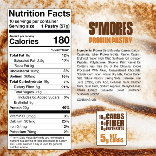 Legendary Protein Pastry - S'mores, 57g