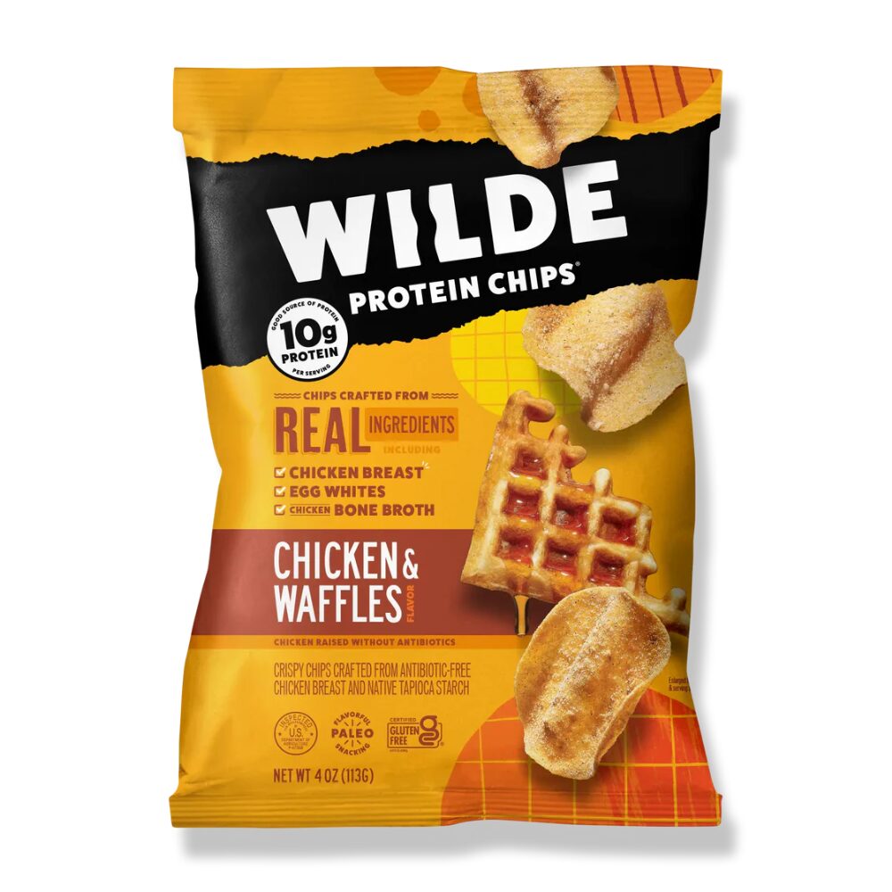 Wilde Protein Chips - Chicken & Waffles, 58g