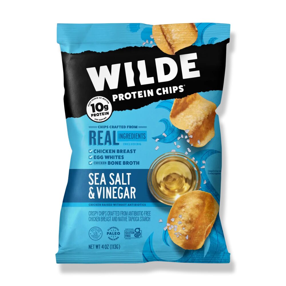 Wilde Protein Chips - Sea Seal & Vinegar, 38g