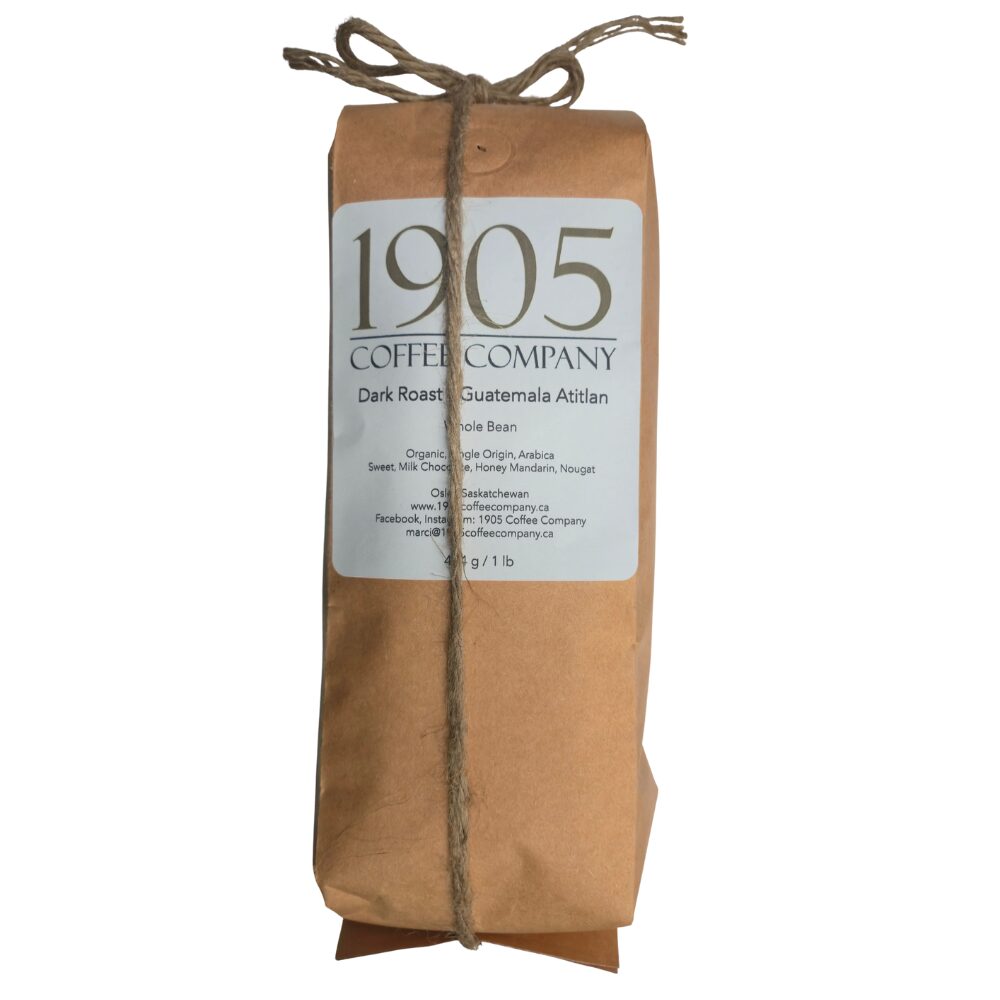 1905 Dark Roast - Guatemala Atitlan - Whole Bean Coffee, 454g