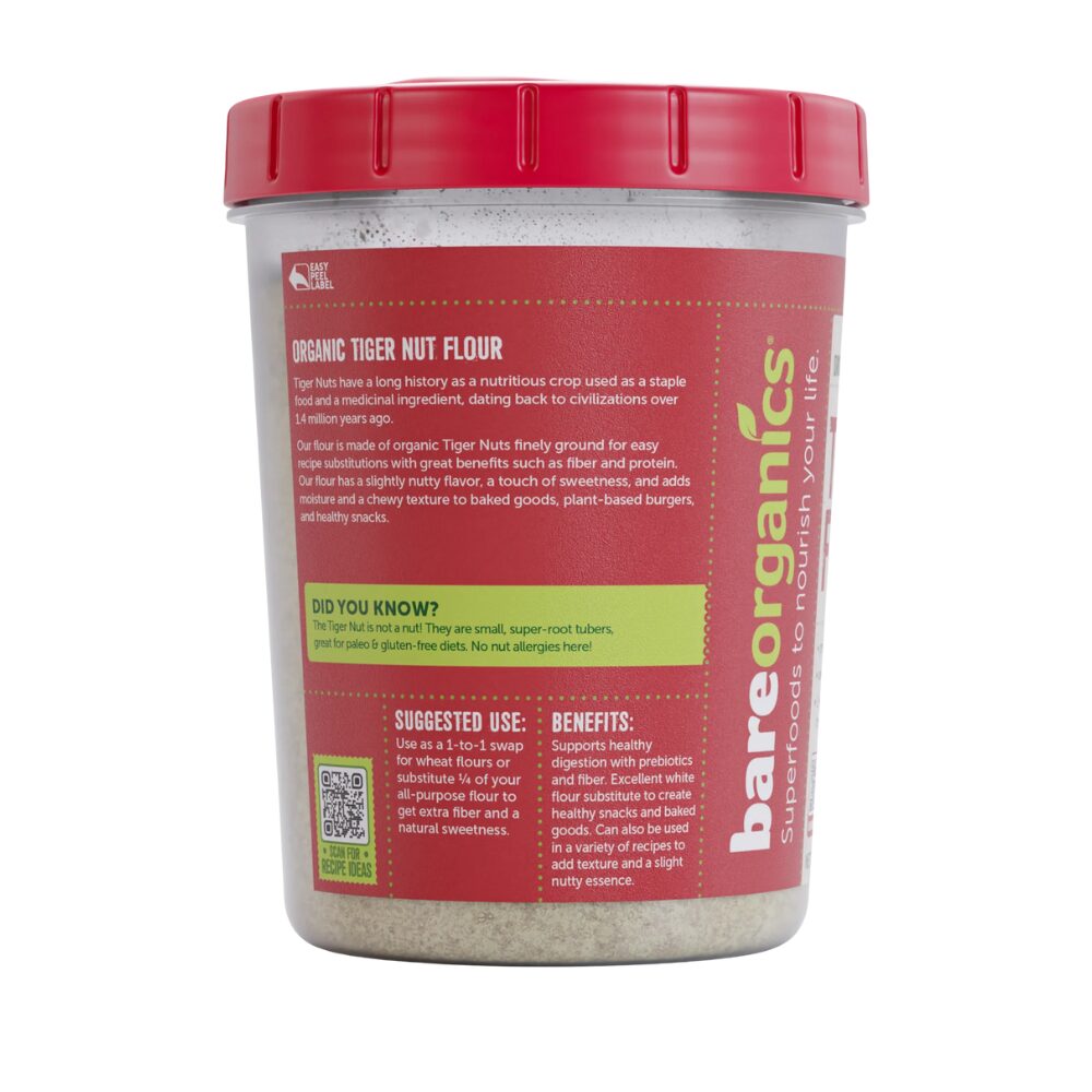 Organic Tiger Nut Flour, 340g