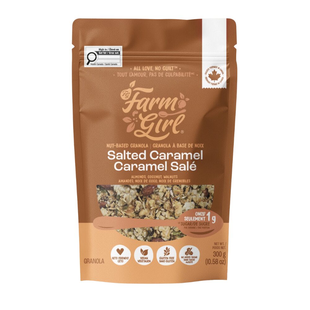 🍁 Farm Girl - Salted Caramel Granola, 300g