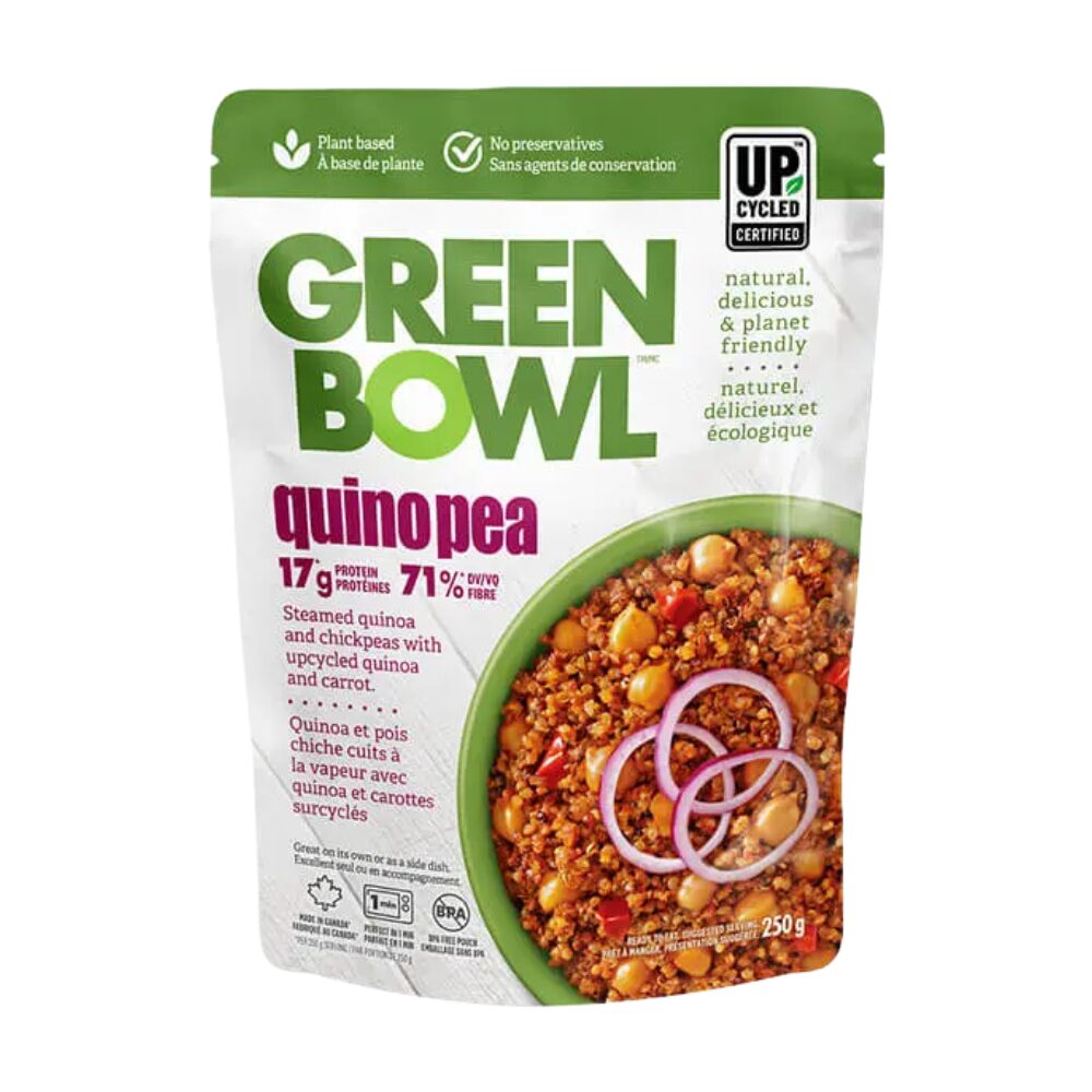 🍁 Green Bowl QuinoPea Ready-To-Eat Quinoa & Chickpeas, 250g