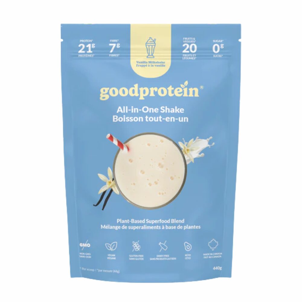 🍁 Goodprotein - Vanilla Milkshake All-In-One-Shake, 440g