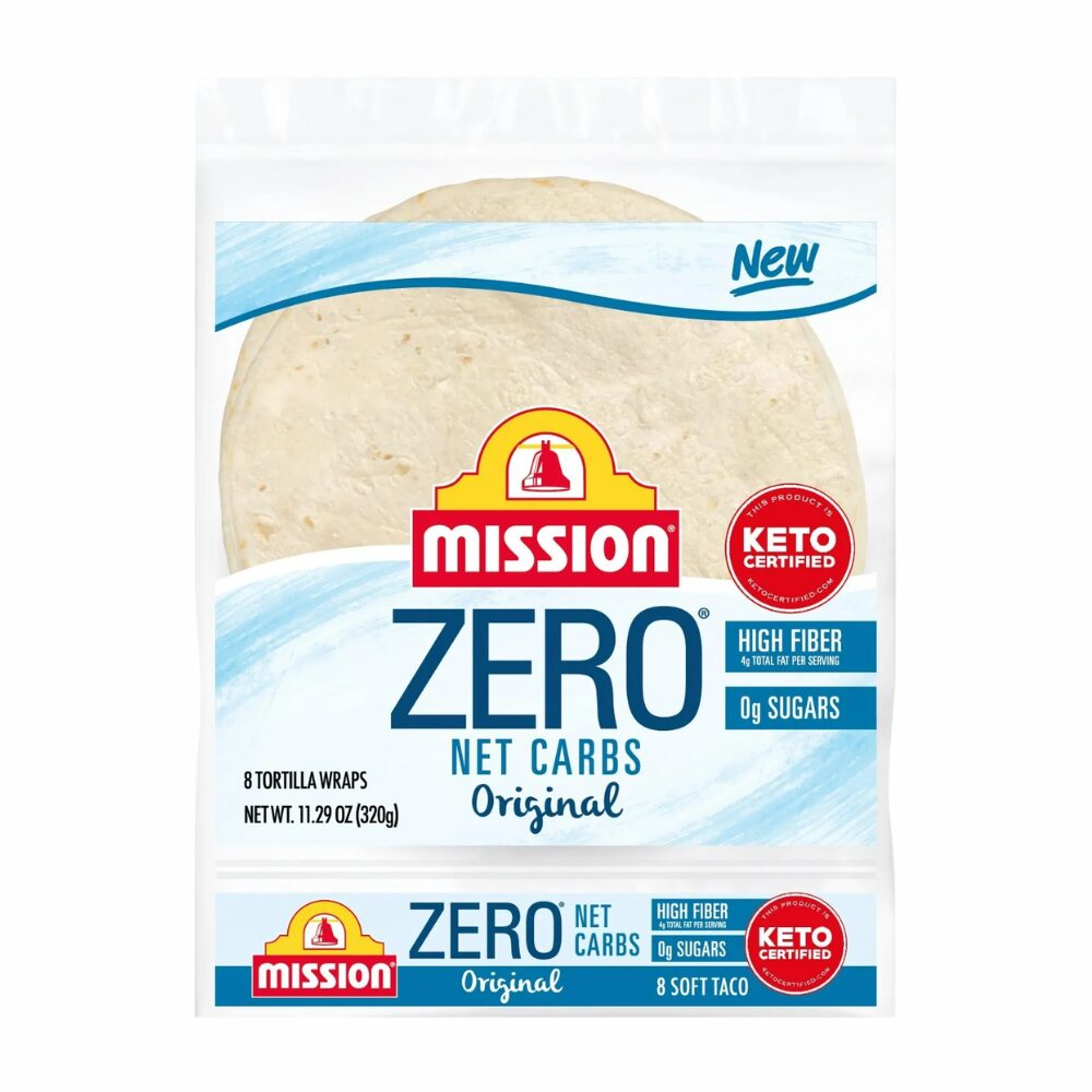 Mission - Zero Net Carbs Tortillas Original, 8 Count