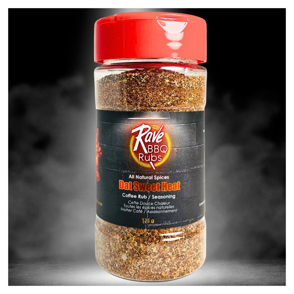 🍁 Rave BBQ Rubs - Dat Sweet Heat Coffee, 135g