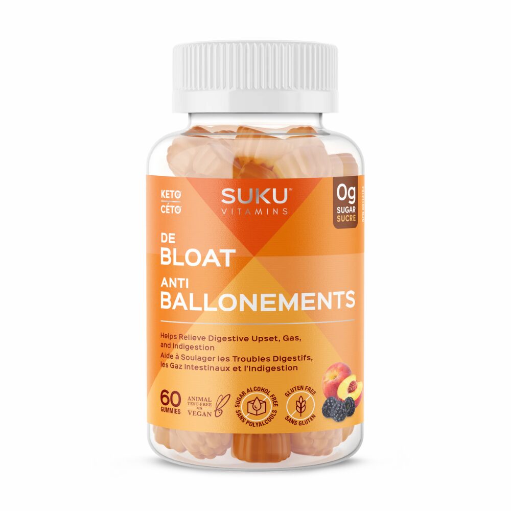 š SUKU Vitamins - DeBloat, 60 Gummies