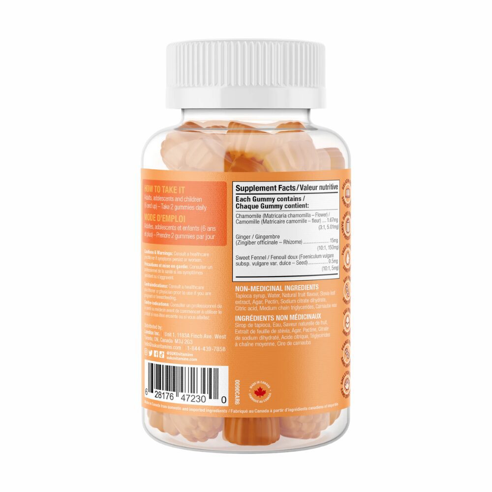 š SUKU Vitamins - DeBloat, 60 Gummies