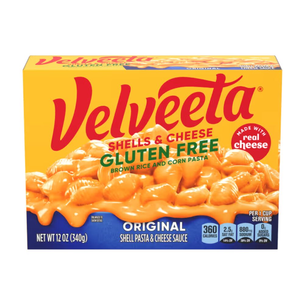 Velveeta Gluten-Free Shells & Cheese, 340g