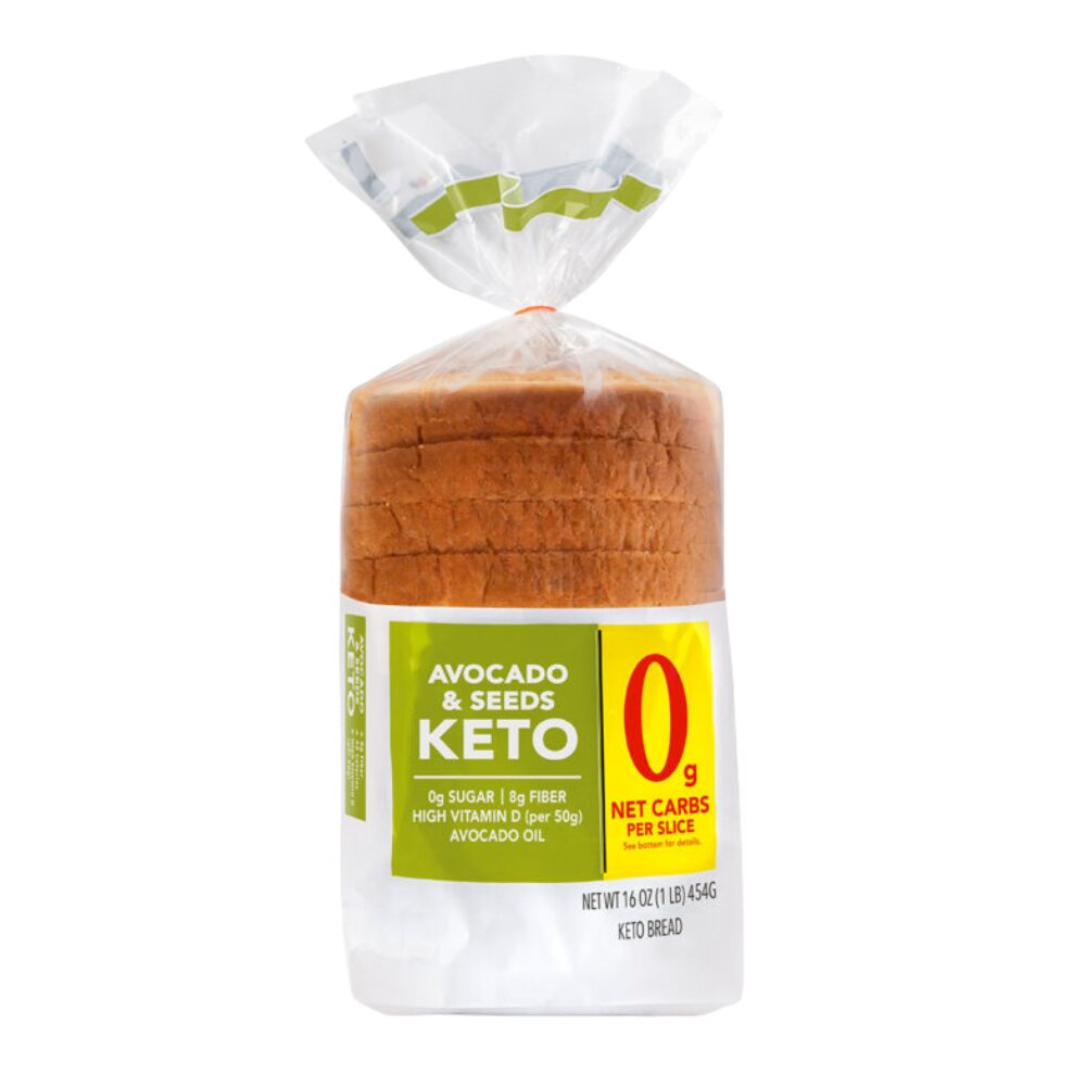 Avocado & Seeds Keto Bread, 454g