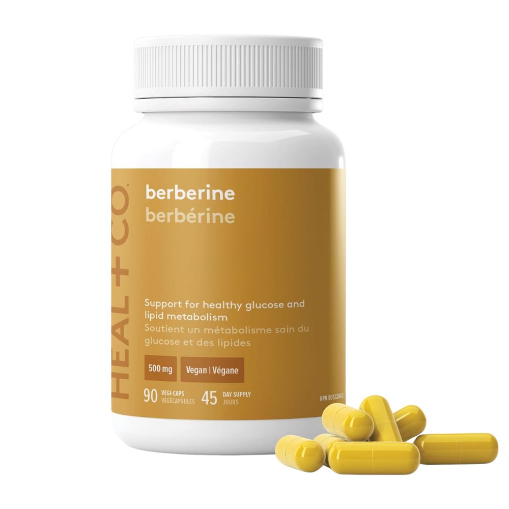 🍁 Heal + Co. Berberine Metabolism & Blood Sugar Balance, 90 Cap