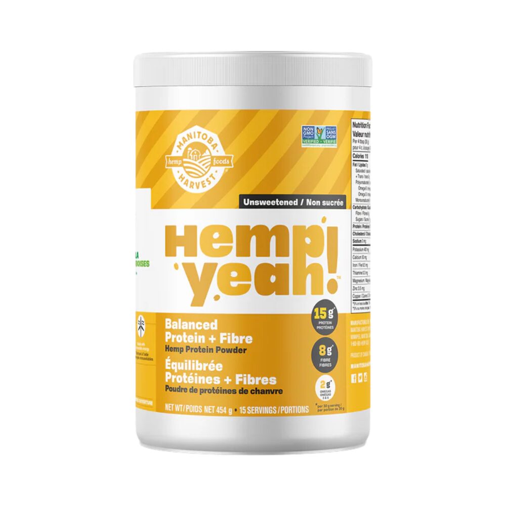 🍁 Manitoba Harvest - Hemp Ya! Balanced Protein + Fibre, 454g
