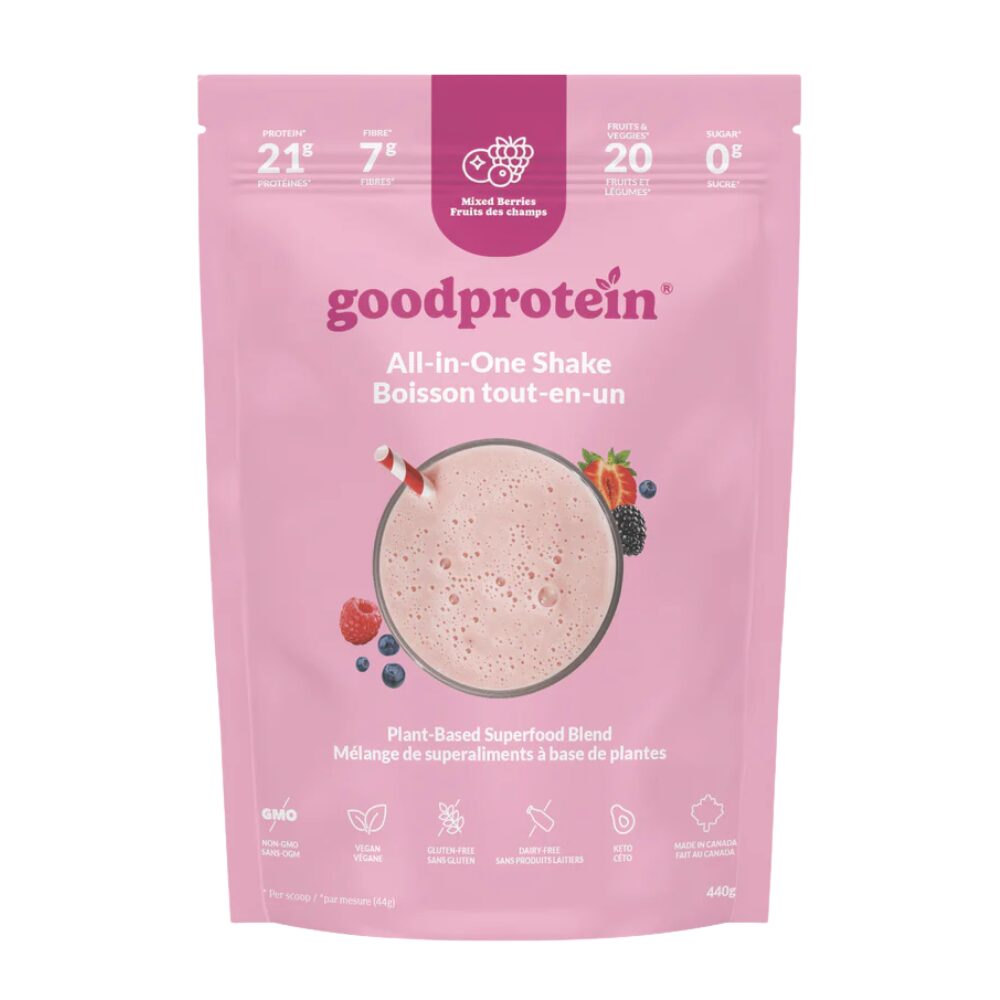 π Goodprotein β Mixed Berries All-In-One Shake, 440g