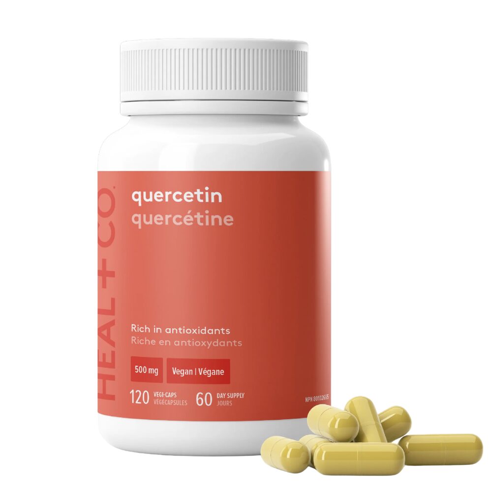 🍁 Heal + Co. - Quercetin Antioxidant, 120 Capsule