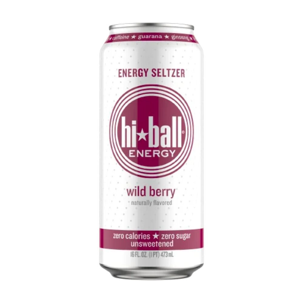 Hiball - Wild Berry Energy Seltzer, 473mL