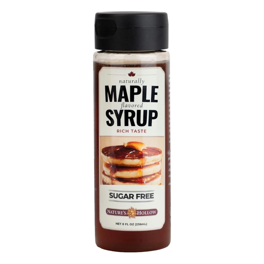 Nature's Hollow - Sugar Free Maple Flavored Syrup, 236mL