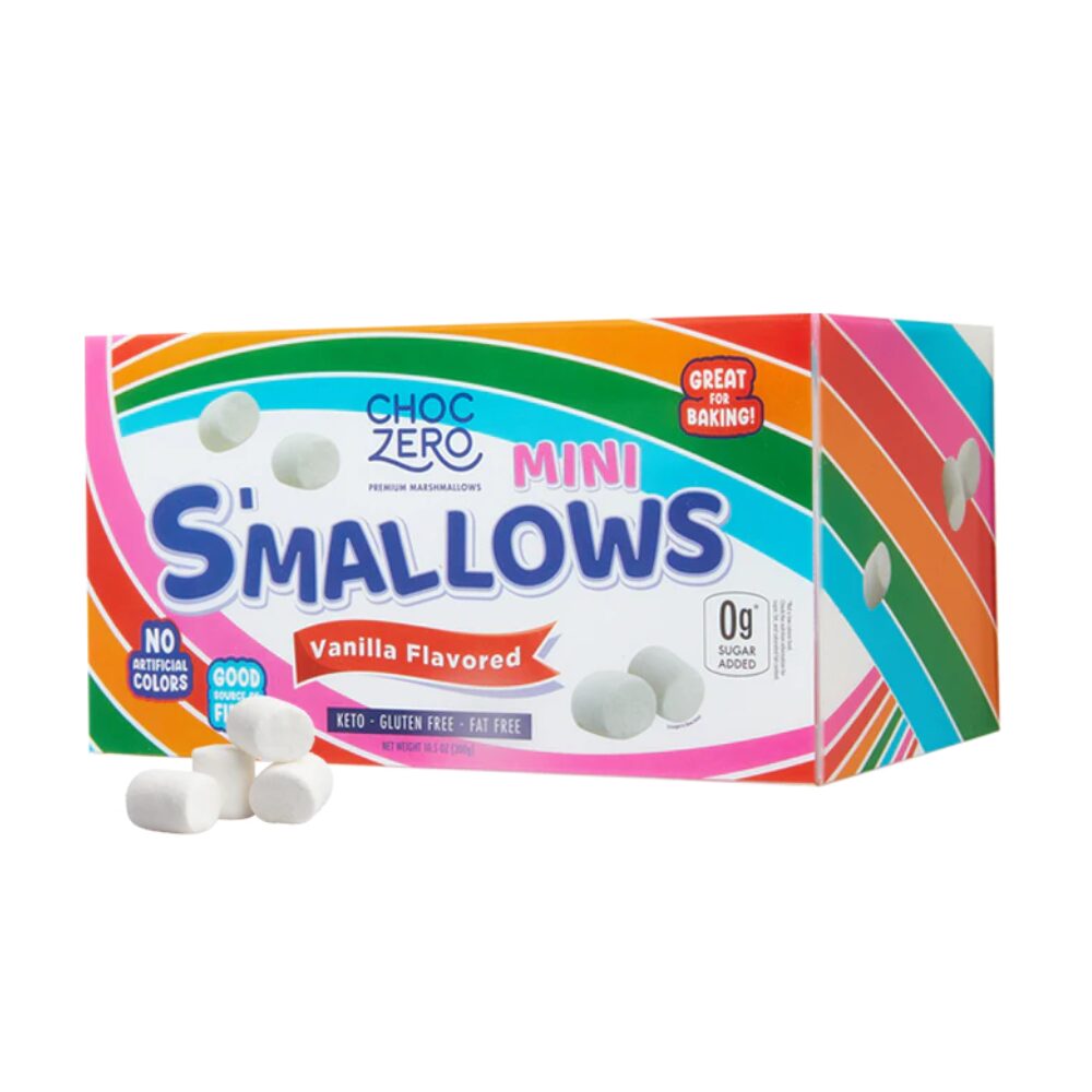 Choc Zero - Vanilla Flavored Mini Marshmallows, 300g