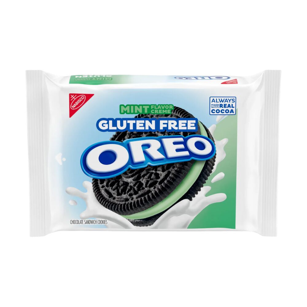 OREO – Gluten Free Mint Creme Sandwich Cookies, 353g