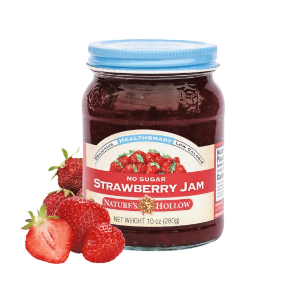 Nature's Hollow - Zero Sugar Strawberry Jam, 280g