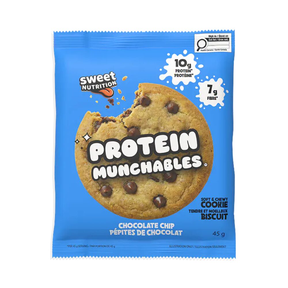 Sweet Nutrition – Protein Soft Chocolate Chip Cookie, 45g