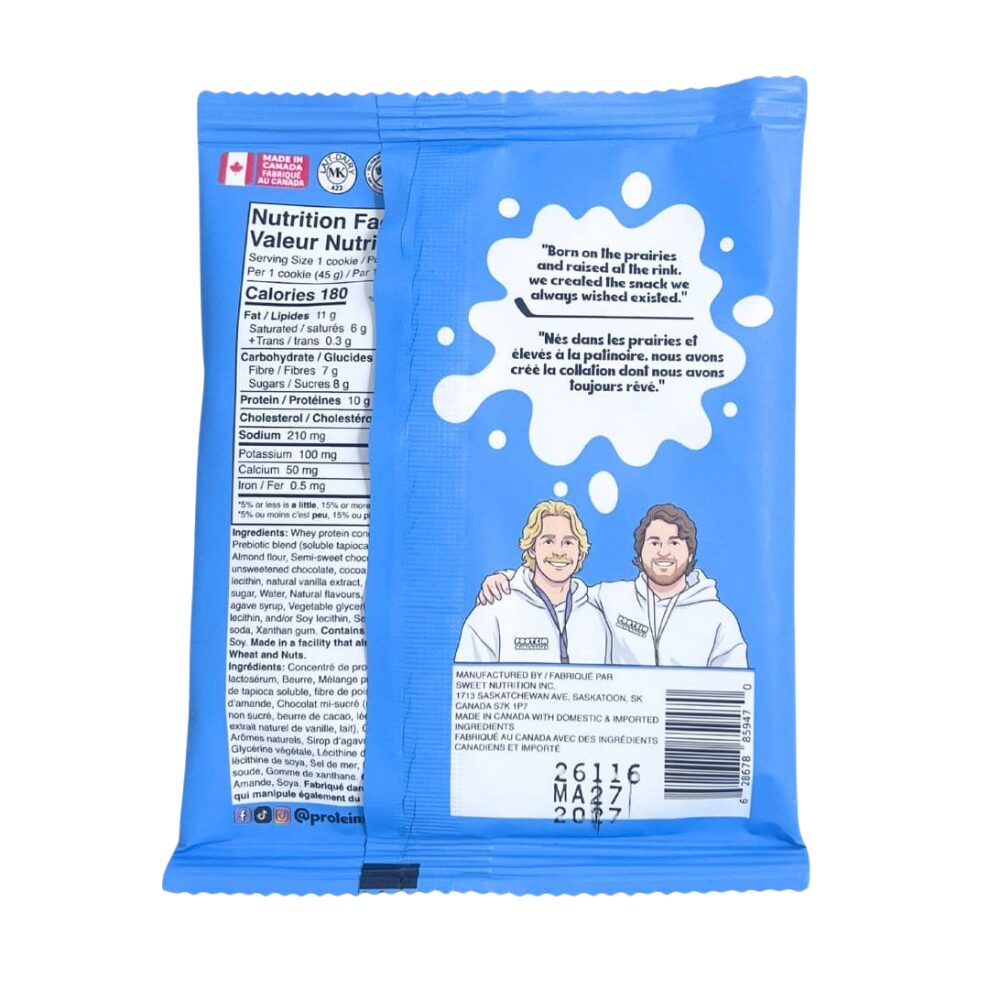 Sweet Nutrition – Protein Soft Chocolate Chip Cookie, 45g