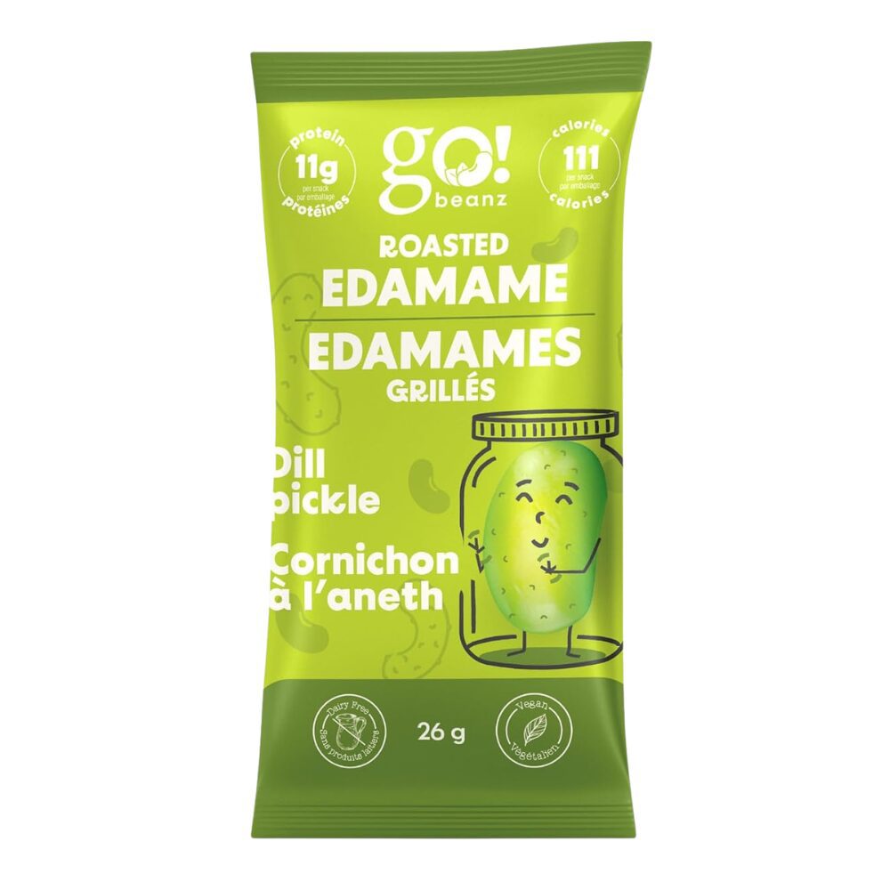 🍁 GO Beanz Edamame – Dill Pickle, 26g