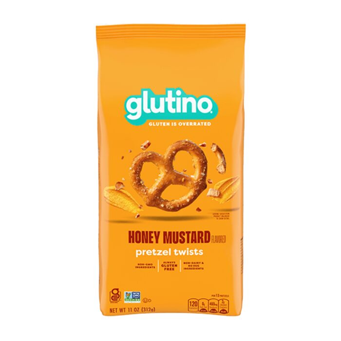 Glutino Gluten Free Honey Mustard Pretzel Twists, 312g